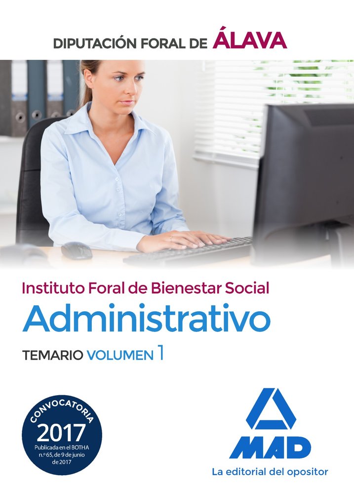 Administrativo del Instituto Foral de Bienestar Social de la Diputación Foral de Álava. Temario Volu, de Muñoz Labiano | port