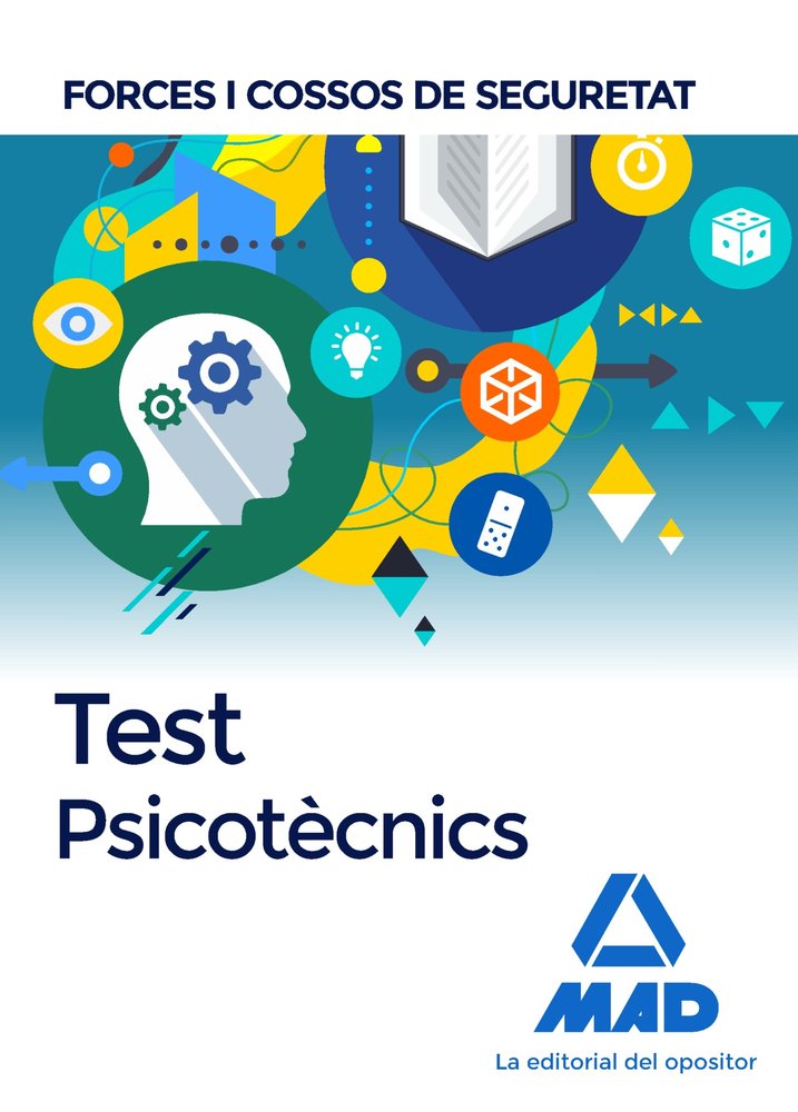 Test Psicotècnics per a Forces i Cossos de Seguretat, de Editores | portada del libro