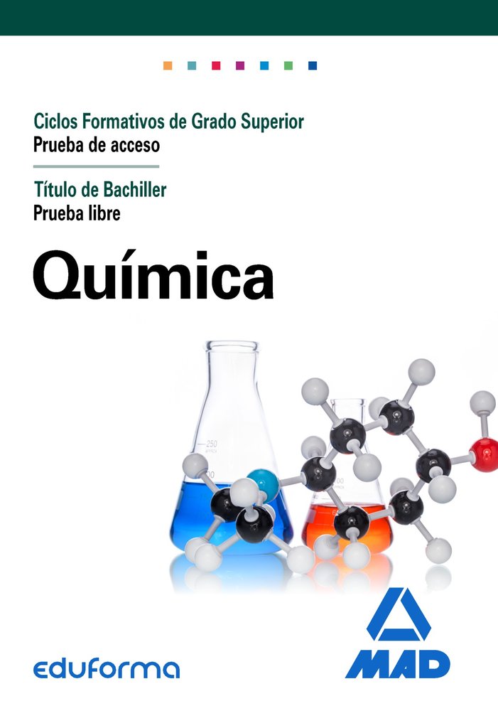 Química para el acceso a ciclos formativos de grado superior Prueba de acceso Título de grado en Edu, de CENTRO DE ESTUDIOS V