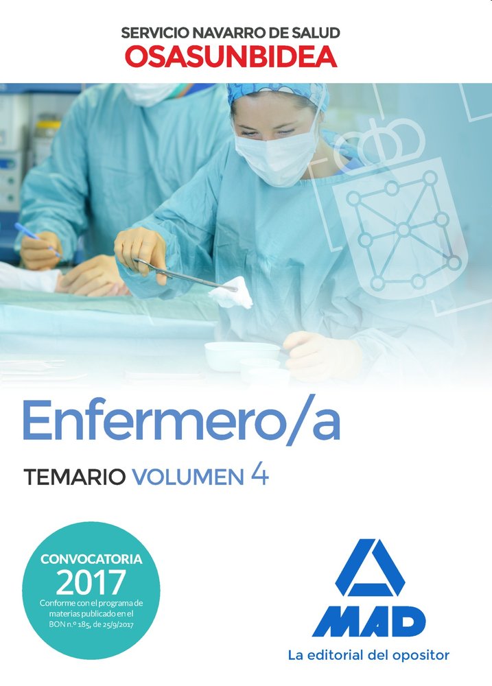 Enfermero/a del Servicio Navarro de Salud-Osasunbidea. Temario volumen 4, de Editores | portada del libro