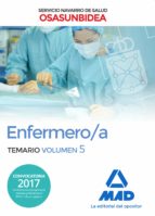 Enfermero/a del Servicio Navarro de Salud-Osasunbidea. Temario volumen 5, de Varios autores | portada del libro