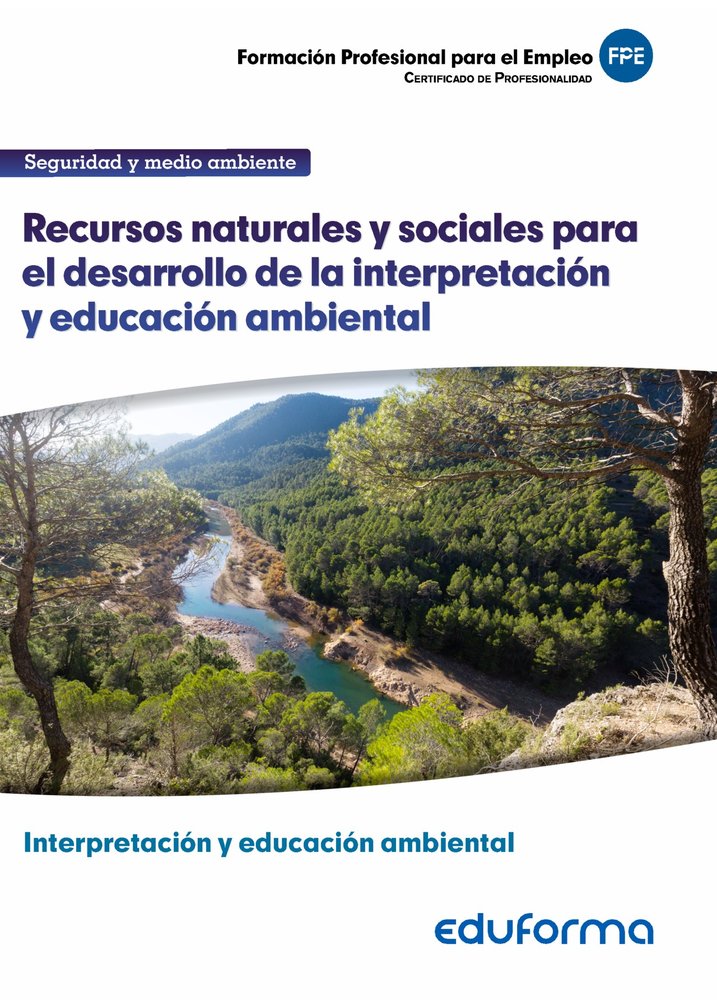 Recursos naturales y sociales para el desarrollo de la interpretación y educación ambientaláá, de Puche Pajares | portada del