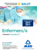 Enfermero/a del Servicio de Salud de las Illes Balears (IB-SALUT).Temario volumen 2, de Varios autores | portada del libro