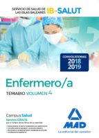Enfermero/a del Servicio de Salud de las Illes Balears (IB-SALUT).Temario volumen 4, de Varios autores | portada del libro