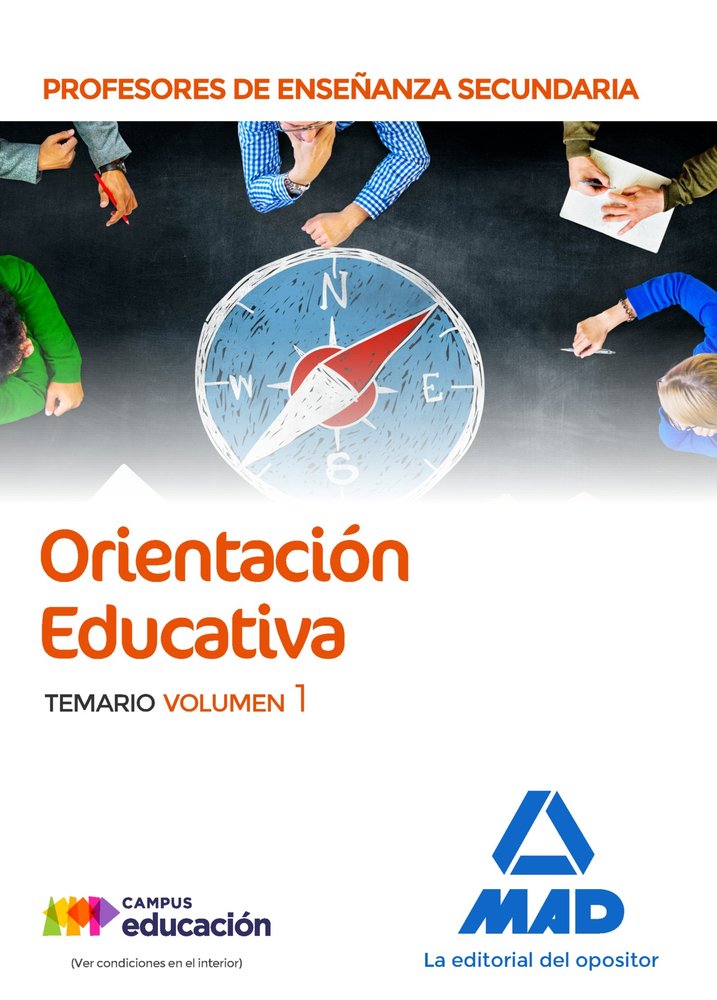 Cuerpo de Profesores de Enseñanza Secundaria - Orientación Educativa. Temario volumen 1, de CENTRO DE ESTUDIOS VECTOR | porta