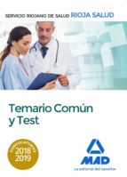 Temario común y test del Servicio Riojano de Salud, de Varios autores | portada del libro