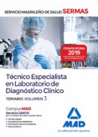 Técnico Especialista en Laboratorio de Diagnóstico Clínico del Servicio Madrileño de Salud. Volumen, de Varios autores | port