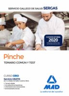 Pinche del Servicio Gallego de Salud. Temario común y test, de Varios autores | portada del libro