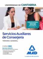 SERVICIOS AUXILIAR CONSEJERIA CANTABRIA TEMARIO GENERAL, de Varios autores | portada del libro