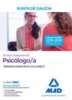Psicólogo/a de la Xunta de Galicia (Grupo I, Subgrupo A1). Temario específico volumen 1, de Varios autores | portada del libr