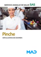 Pinche del Servicio Andaluz de Salud. Simulacros de examen, de Varios autores | portada del libro