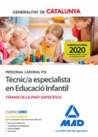 Personal laboral fix de tècnic/a especialista en educació infantil de la Generalitat de Catalunya. T, de Varios autores | por