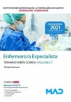 Enfermero/a Especialista de las Instituciones Sanitarias de la Conselleria de Sanitat de la Generali, de Varios autores | por