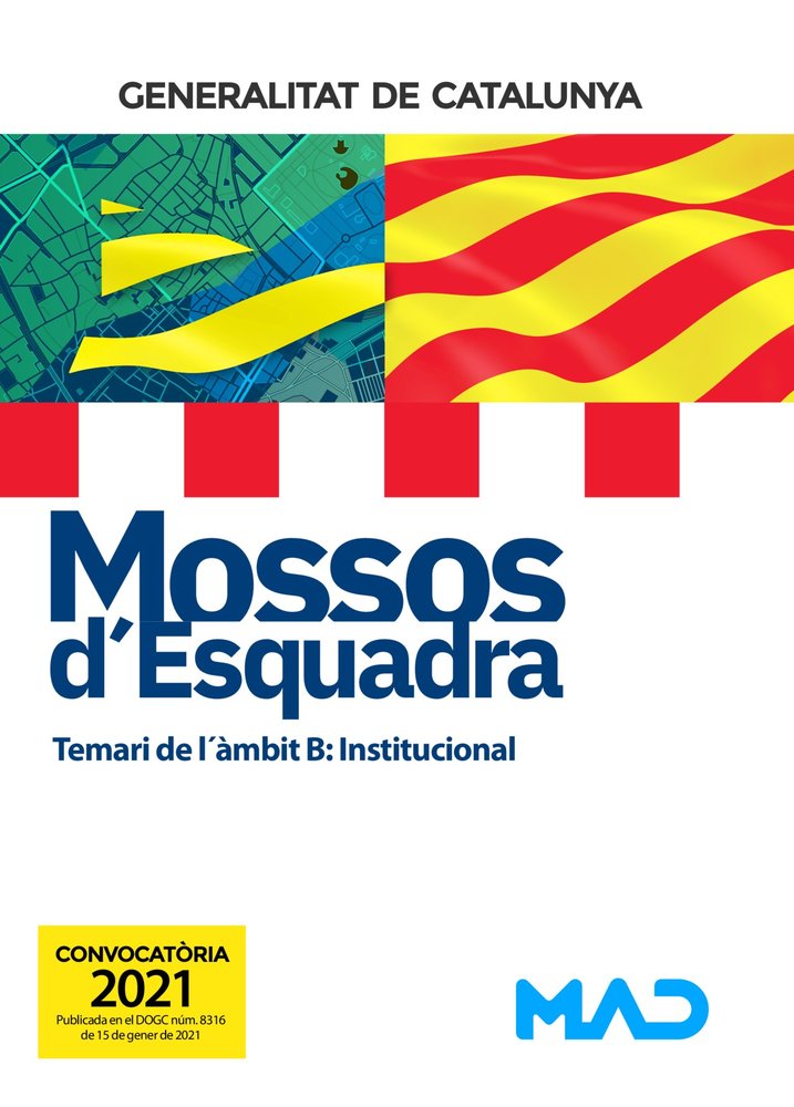 MOSSOS DESQUADRA TEMARI DE LÏAMBIT B I CAT, de LUJAN LOPEZ | portada del libro