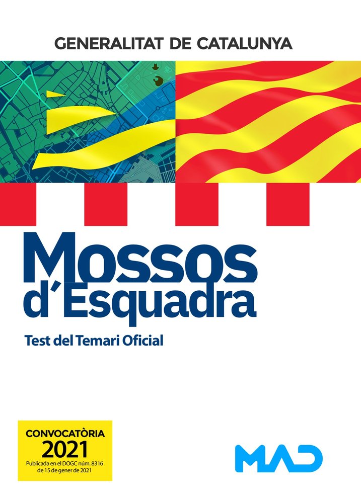 Mossos d`Esquadra. Test del Temari Oficial, de LORENTE I TIBAU | portada del libro
