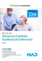 MANUAL TECNICO CUIDADOS AUXILIARES ENFERMERIA TEST, de Varios autores | portada del libro