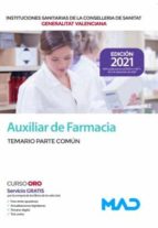 AUXILIAR DE FARMACIA DE LAS INSTITUCIONES SANITARIAS DE LA C, de Varios autores | portada del libro