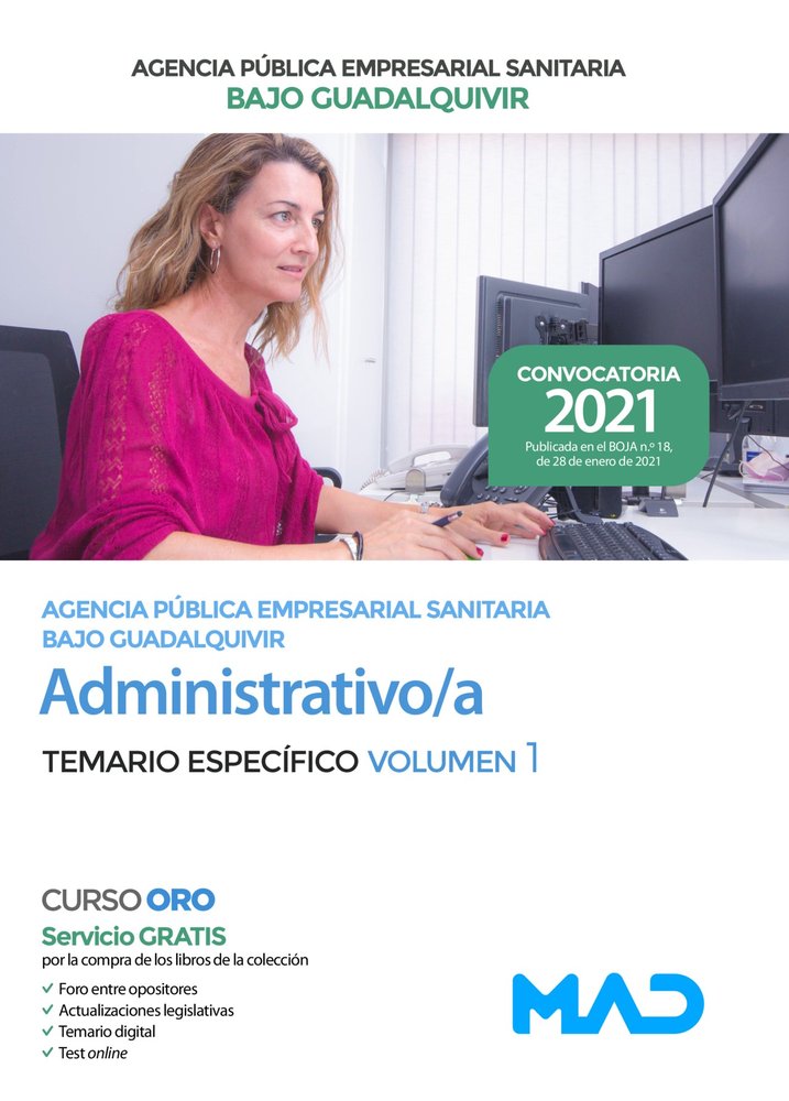 AGENCIA PUBLICA EMPRESARIAL SANITARIA BAJO TEMARIO 1 | portada del libro