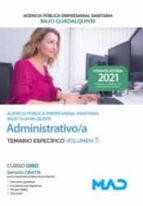 ADMINISTRATIVO/A DE LA AGENCIA PUBLICA EMPRESARIAL SANITARIA, de Varios autores | portada del libro