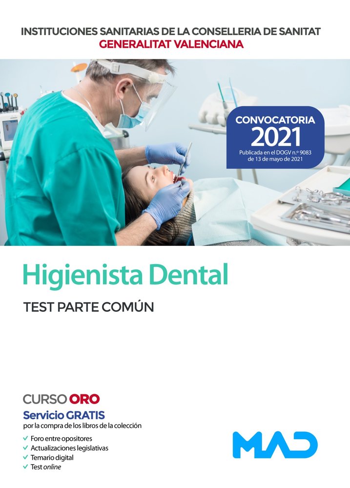 HIGIENISTA DENTAL DE LAS INSTITUCIONES SANITARIAS DE LA CONS, de 7 EDITORES#GONZALEZ RABANAL | portada del libro
