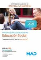 TEMARIO ESPECIFICO I CUERPO TECNICO SUBGRUPO A2 CASTILLA LA MANCH, de Varios autores | portada del libro