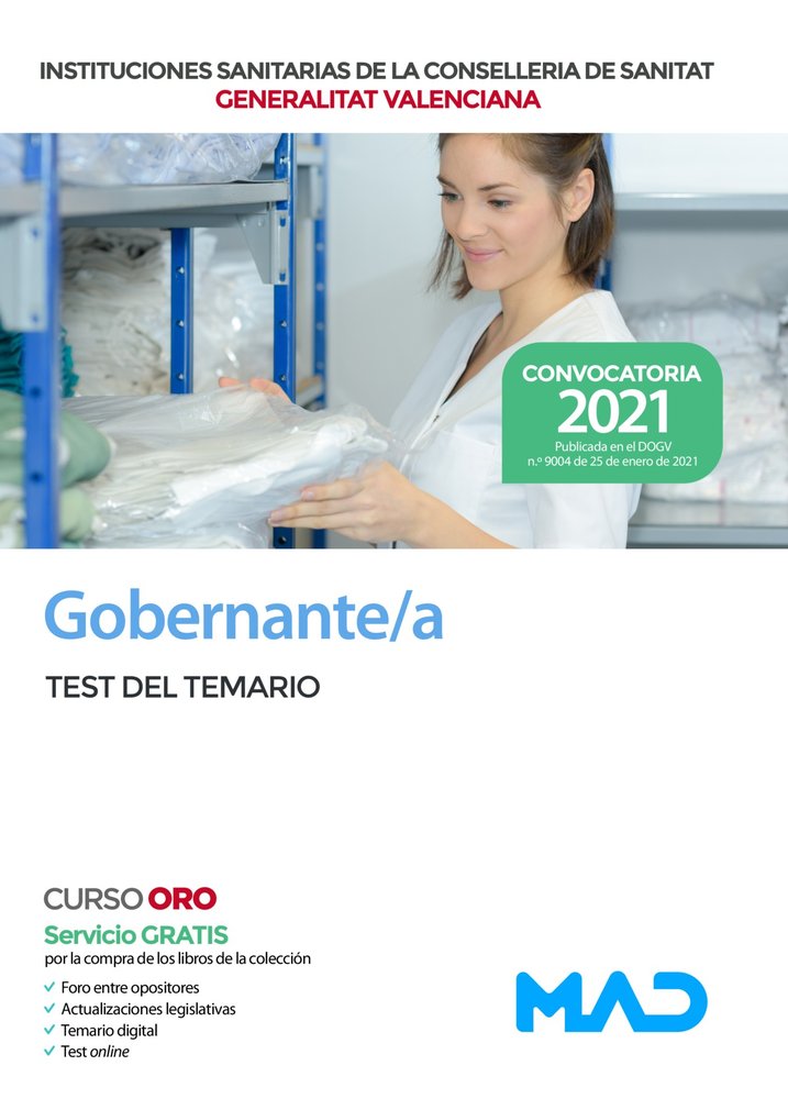 Gobernante/a de las Instituciones Sanitarias de la Conselleria de Sanitat de la Generalitat Valencia, de 7 EDITORES | portada