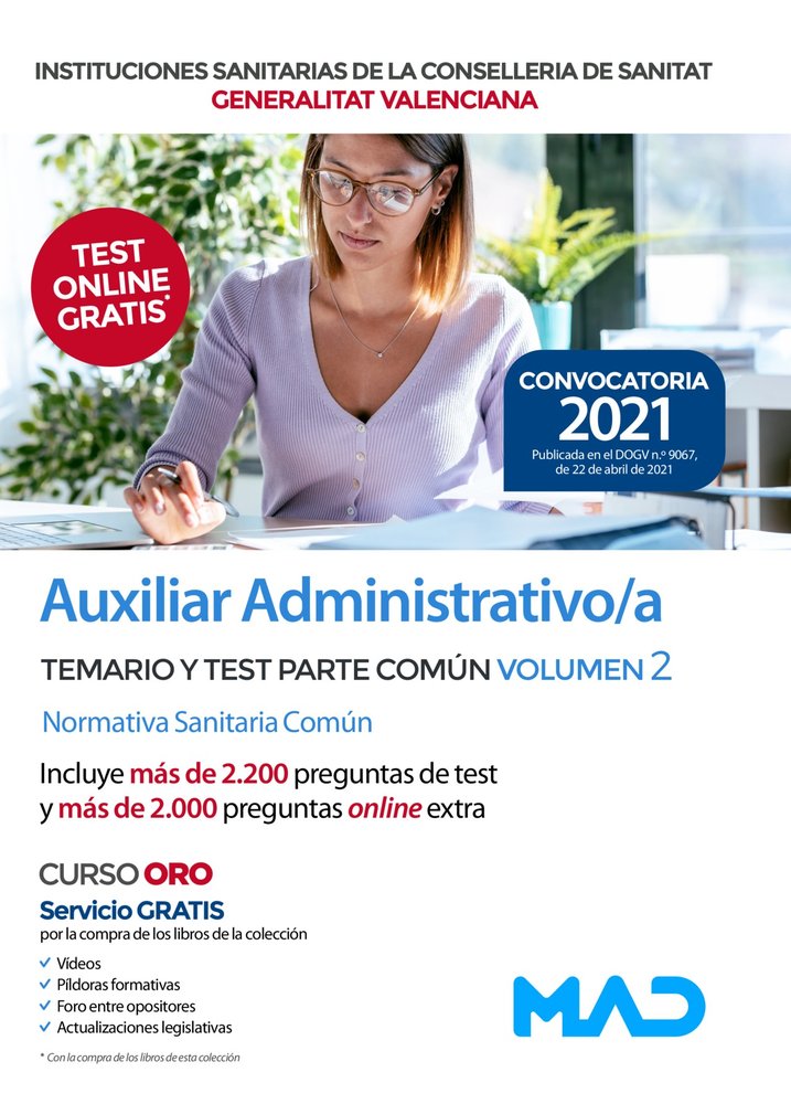 AUXILIAR ADMINISTRATIVO/A DE INSTITUCIONES, de 7 EDITORES | portada del libro