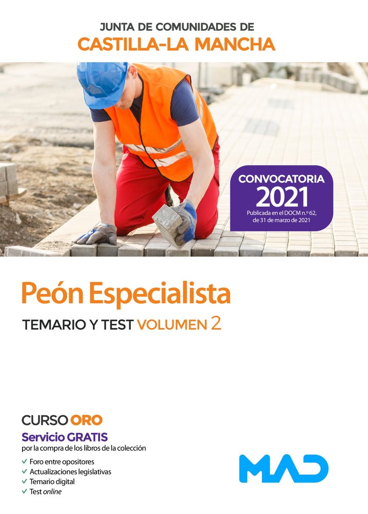 PEON ESPECIALISTA DE LA JUNTA DE COMUNIDADES DE CASTILLA-LA, de 7 EDITORES#GONZALEZ RABANAL | portada del libro
