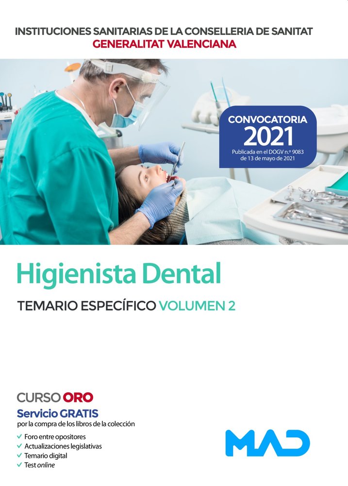 HIGIENISTA DENTAL DE LAS INSTITUCIONES SANITARIAS DE LA CONS, de 7 EDITORES#SILVA GARCIA | portada del libro