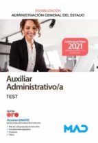 AUXILIAR ADMINISTRATIVO/A ADMINISTRACION GENERAL DEL ESTADO. ESTA, de Varios autores | portada del libro