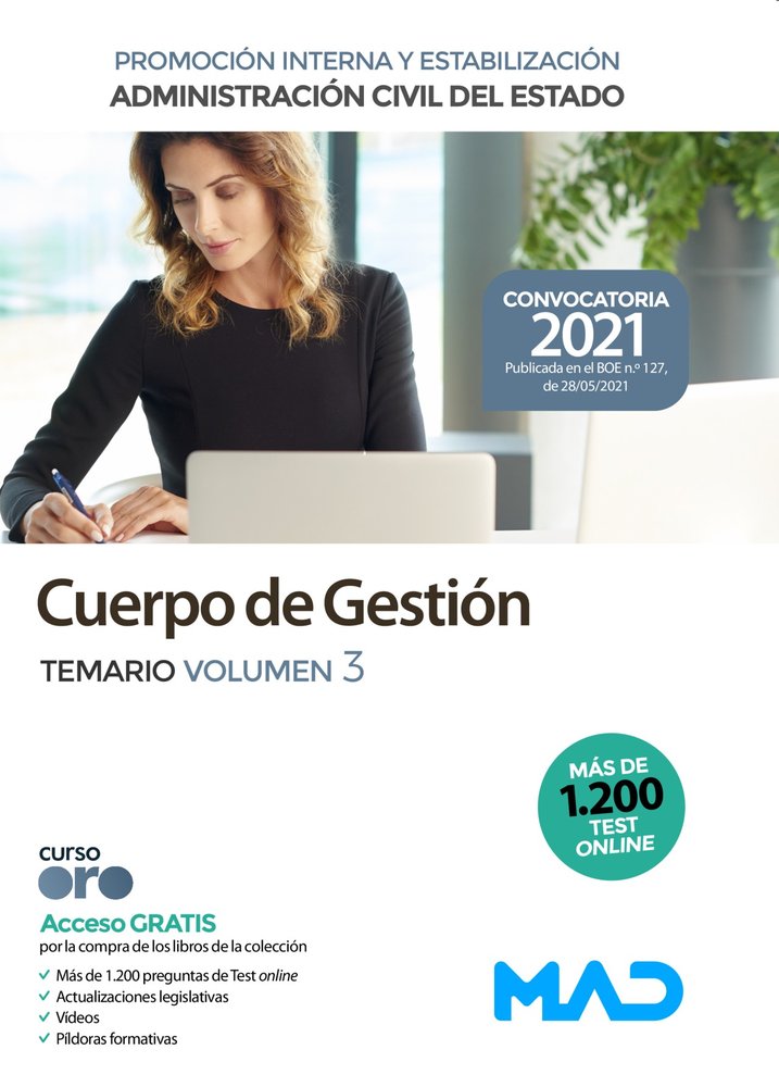CUERPO GESTION ADMINISTRACION PROMOCION V3, de 7 EDITORES#USERO LOPEZ | portada del libro