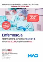 ENFERMERO A TEMP ESP VOL 3 C, de Varios autores | portada del libro