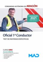 OFICIAL 1ª CONDUCTOR DE LA COMUNIDAD AUTON, de Varios autores | portada del libro