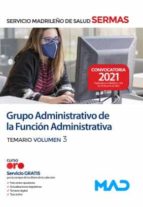 GRUPO ADMINISTRATIVO DE LA FUNCION ADMINISTRATIVA DEL SERVIC, de Varios autores | portada del libro