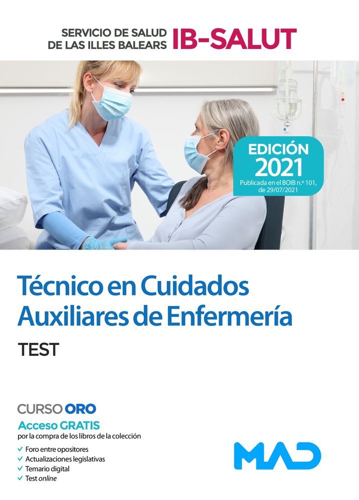 TECNICO EN CUIDADOS AUXILIARES DE ENFERMERIA DEL SERVICIO DE, de 7 EDITORES#GOMEZ MARTINEZ | portada del libro