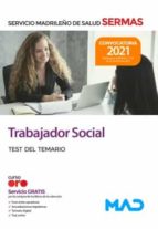 TRABAJADOR SOCIAL SERVICIO MADRILEÑO SALUD TEST, de Varios autores | portada del libro