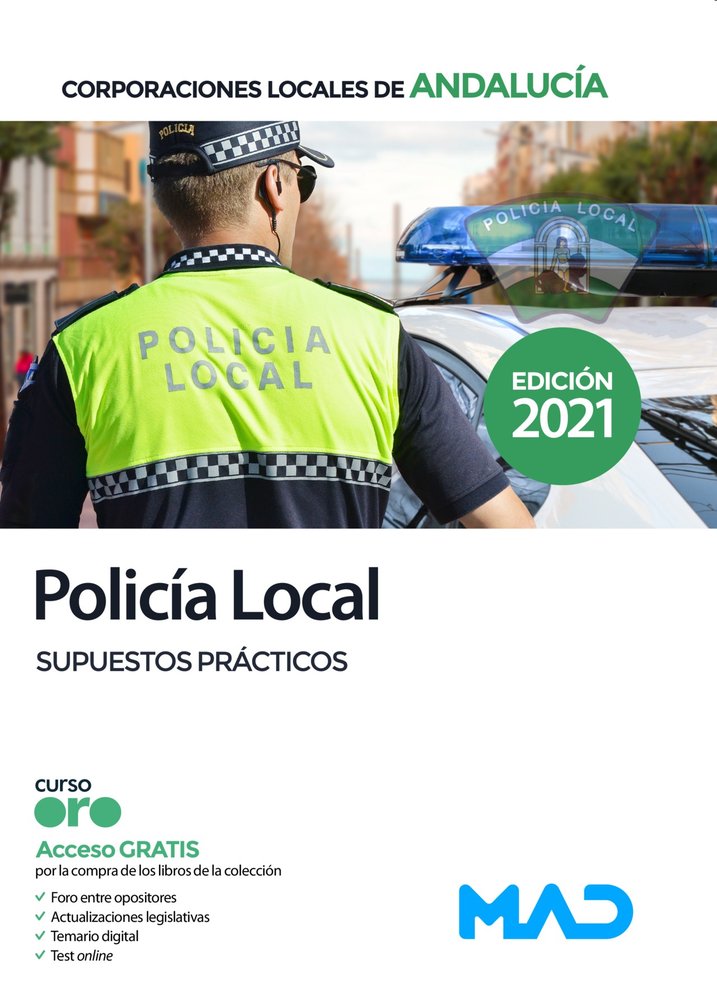 POLICIA LOCAL ANDALUCIA SUPUESTOS PRACTICOS, de LOPEZ ALVAREZ | portada del libro