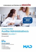 CUERPO AUXILIAR ADMINISTRACION COM AUTONOM, de Varios autores | portada del libro