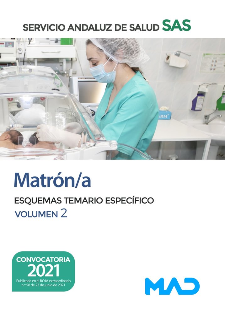 MATRON/A SERVICIO ANDALUZ SALUD ESQUEMAS TEMARIO ESP, de MARGARITA RODRIGUEZ | portada del libro