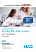 CUERPO AUXILIAR DE LA ADMINISTRACION DE LA COMUNIDAD AUTONOM, de Varios autores | portada del libro
