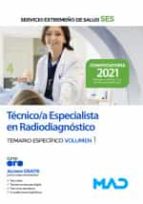 TECNICO ESPECIALISTA RADIODIAGNOSTICO EXTREMADURA VOL 1, de Varios autores | portada del libro