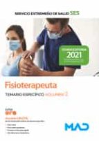 FISIOTERAPEUTA SERVICIO EXTREMEÑO SALUD SES TEMARIO 2, de Varios autores | portada del libro