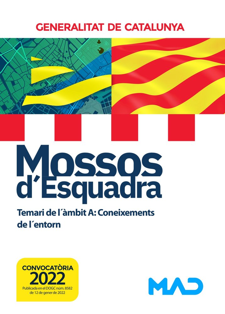 MOSSOS DESQUADRA TEMARI LAMBIT A CONEIXEMENTS DE LÏEN, de LORENTE I TIBAU, AUGUST | portada del libro