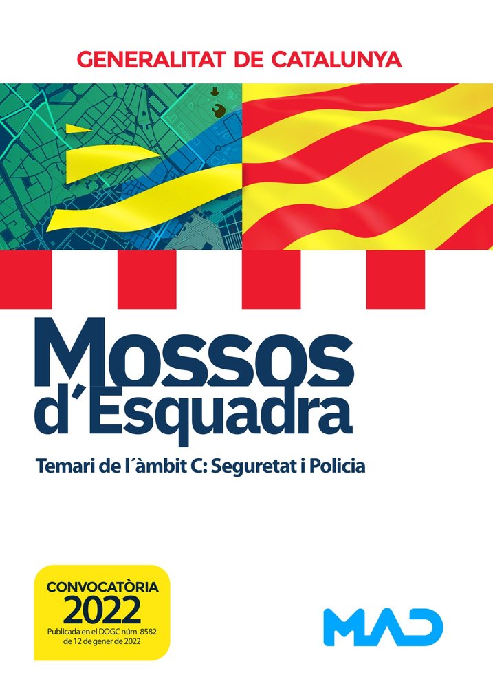 MOSSOS DESQUADRA TEMARI DE LÏAMBIT C SEGURETAT I POLICIA, de LUJAN LOPEZ | portada del libro