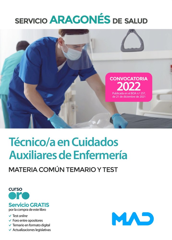 TECNICO/A CUIDADO AUXILIAR ENFERMERIA SERVICIO, de 7 EDITORES | portada del libro