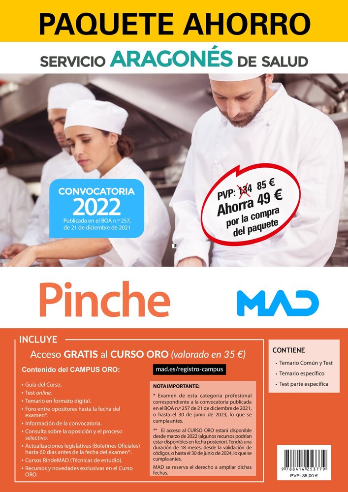 PAQUETE AHORRO PINCHE SERVICIO ARAGONES SALUD. AHORRA, de 7 EDITORES#GOMEZ MARTINEZ | portada del libro