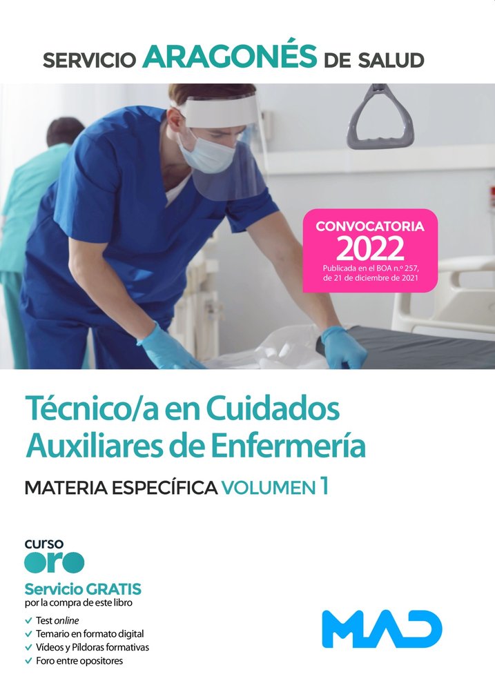 TECNICO/A CUIDADO AUXILIAR ENFERMERIA SERV, de 7 EDITORES#ANIA PALACIO | portada del libro