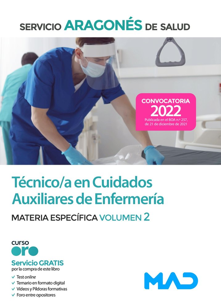TECNICO/A CUIDADO AUXILIAR ENFERMERIA SERVICIO, de 7 EDITORES#ANIA PALACIO | portada del libro