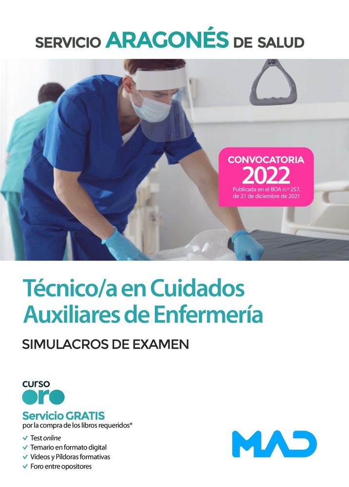 TECNICO/A CUIDADO AUXILIAR ENFERMERIA SERVICIO, de 7 EDITORES#GONZALEZ RABANAL | portada del libro