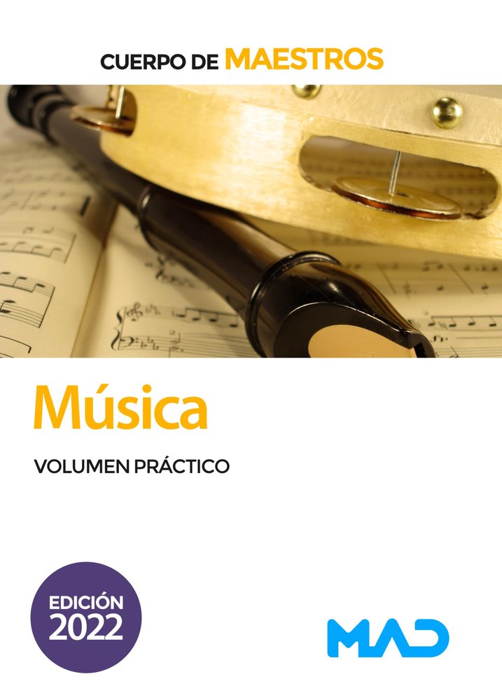 CUERPO MAESTROS MUSICA VOLUMEN PRACTICO, de DOS ACORDES | portada del libro